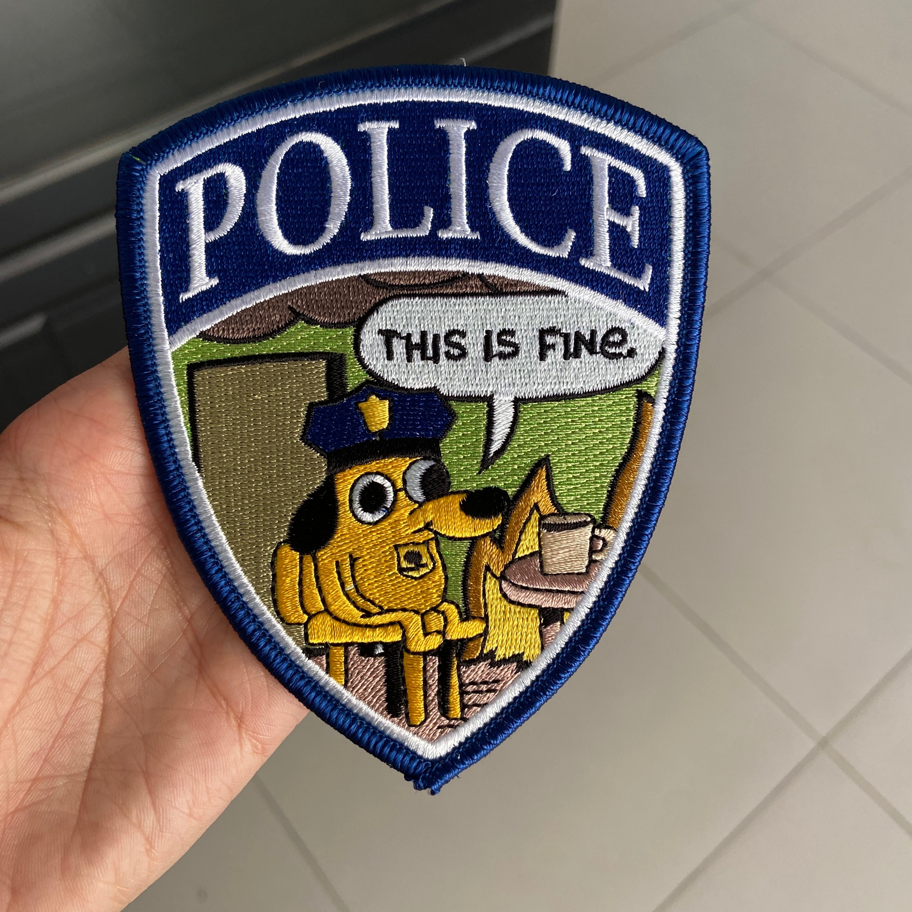 This is Fine Police Patch – Fair Use Patches